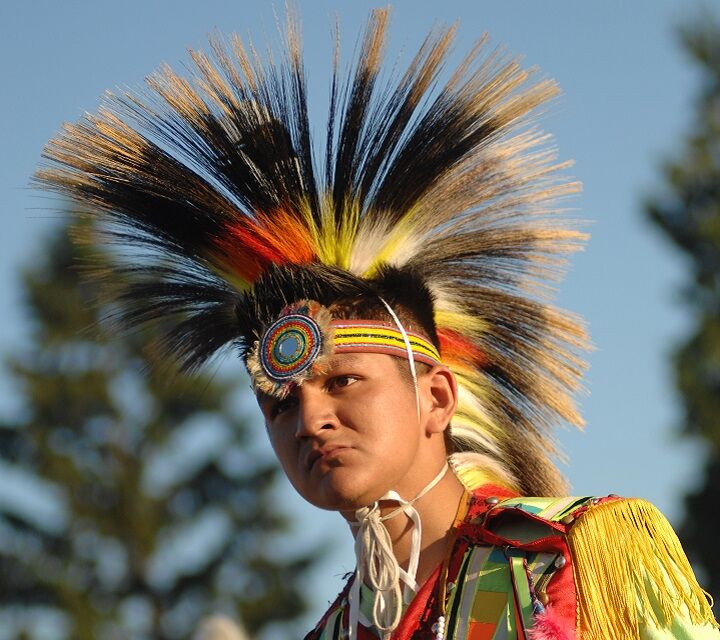 Headshot of a Native American teena... - OpenDream