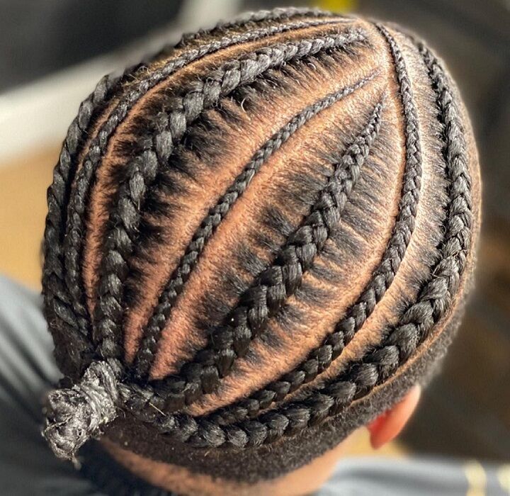 Amazon.com : Afro Kinky Twist Crochet Braids Hair for Black Men 8X10  African American Human Hair System Spiral Braids Afro Mens Toupee All PU  Injected Thin Skin Hair Piece Mens Dreadlock Wig