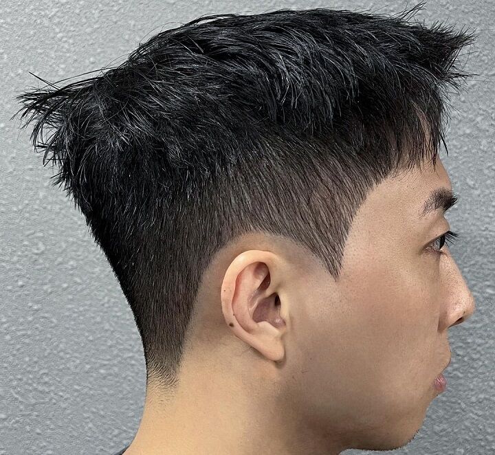 wavy perm boy hair｜TikTok Search