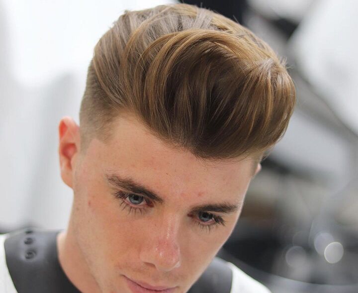 Undercut with a High Volume Backcombed Pompadour - The Latest Hairstyles  for Men and Women (2020) - Hairstyleology | Mens hairstyles undercut,  Undercut hairstyles, Long hair styles men