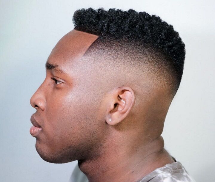 Skin Fade With Textured Sweep Over | Man For Himself