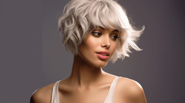 30+ Cute Fringe Hairstyles For Your New Look : Blonde Short Fringe Layered  Medium Length
