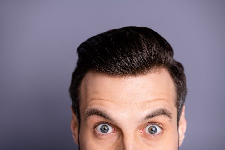 What is the best haircut for a male with a big forehead? - Quora