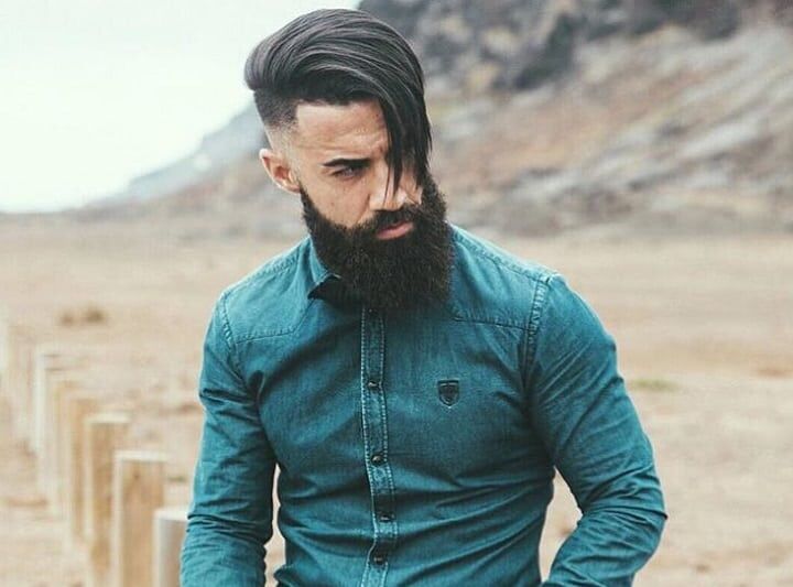 Legend one side style. Men also - HB Style Hair nd Beard